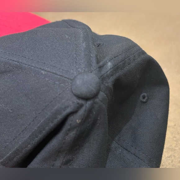 Fox Racing OSFA SnapBack Adjustable Hat Black & Red, Please Read - Picture 7 of 11